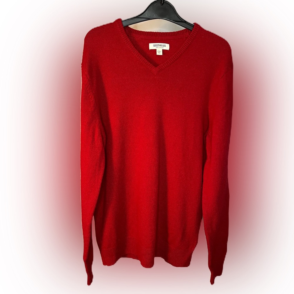 Goodthreads Lambswool knit men L